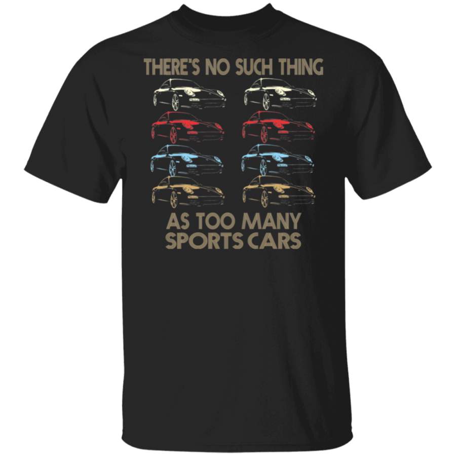 Porsche 911 T-shirt – Retro Vintage 1970’s Style