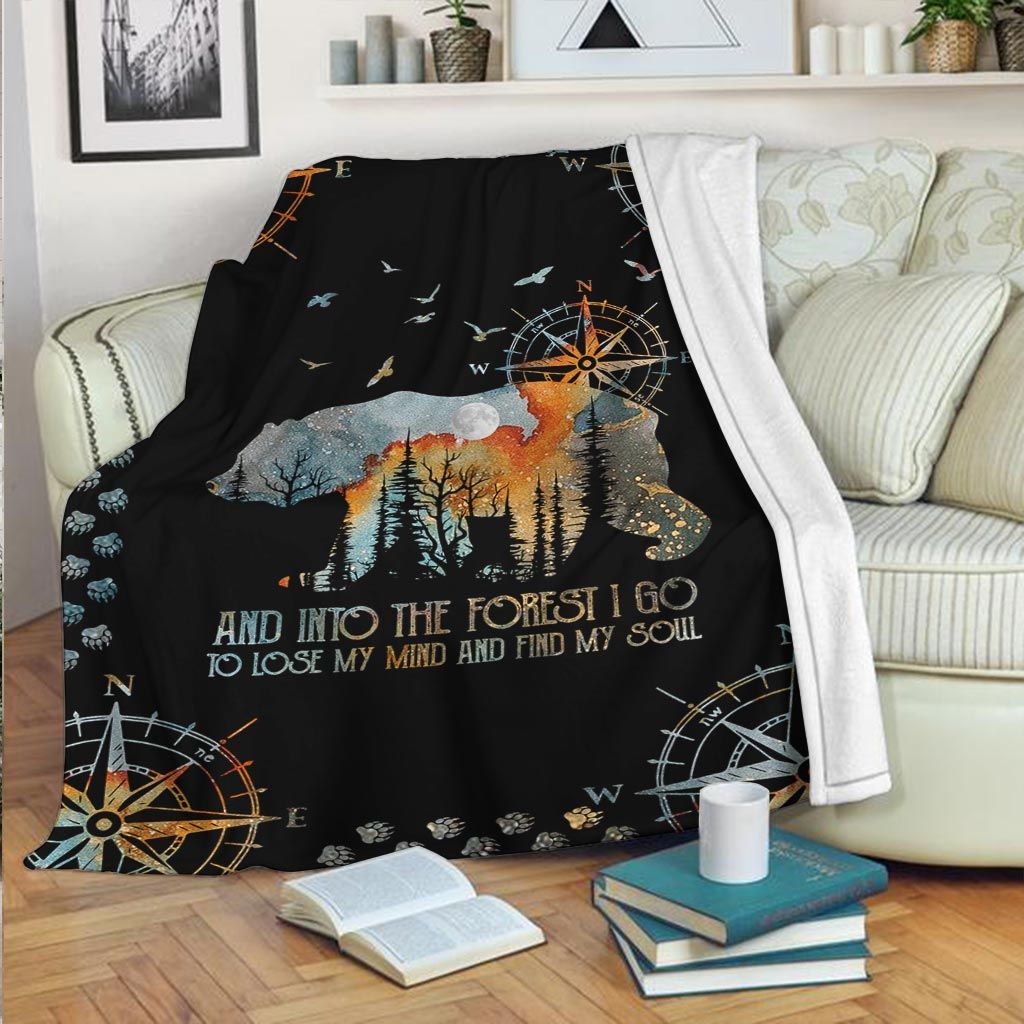 And Into The Forest I Go – Camping Blanket