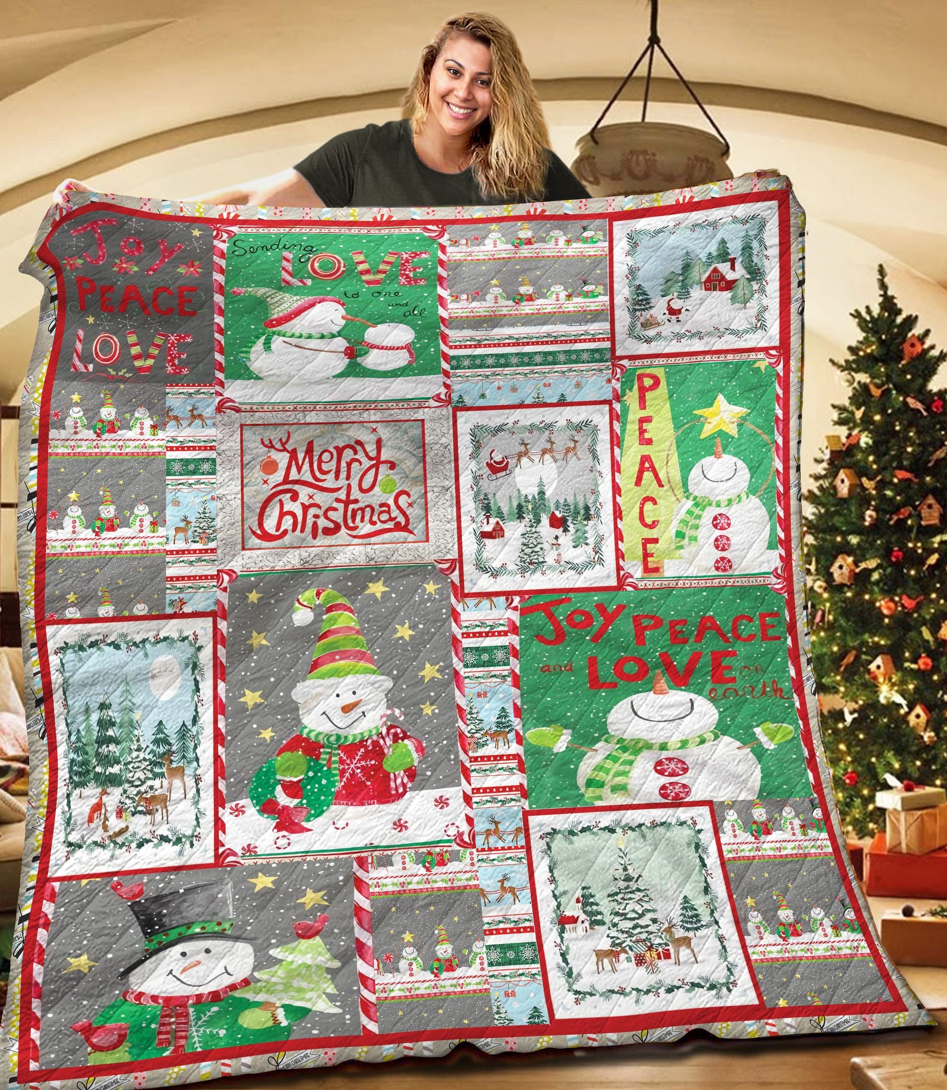 Christmas Tnt131102Nh Quilt Blanket