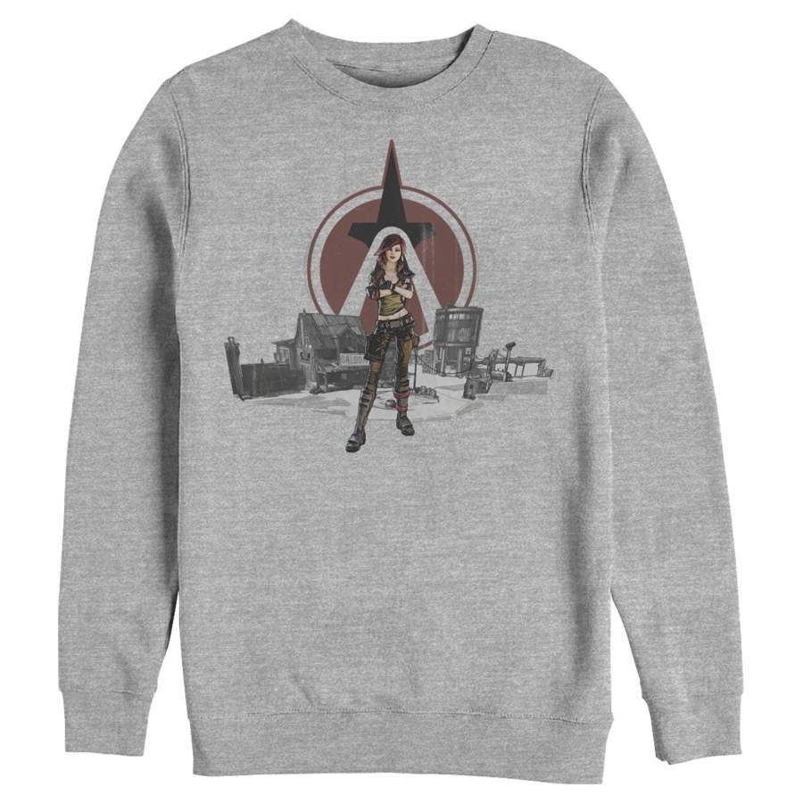 Borderlands 3 Men’s Crimson Raiders Lilith Pose  Sweatshirt