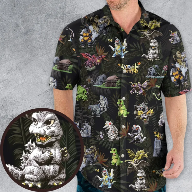 Monsterland Kaiju Hawaiian Shirt