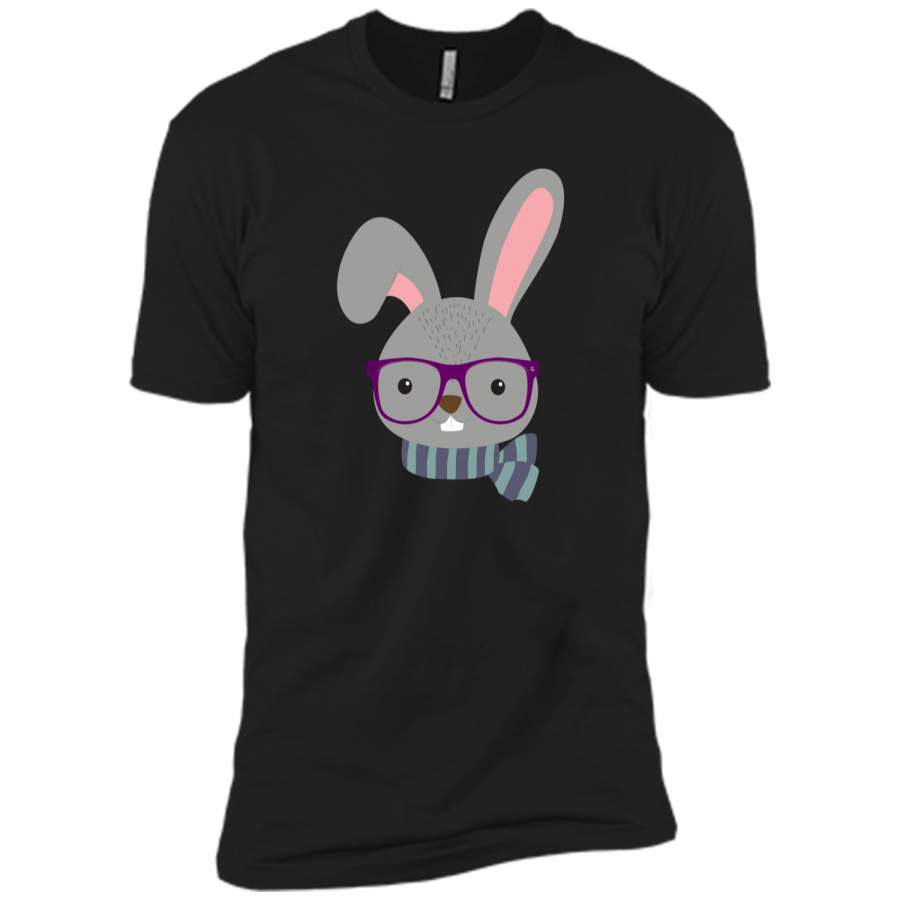 Cute Cool Bunny Funny Easter Shirt Next Level Premium Short Sleeve Tee