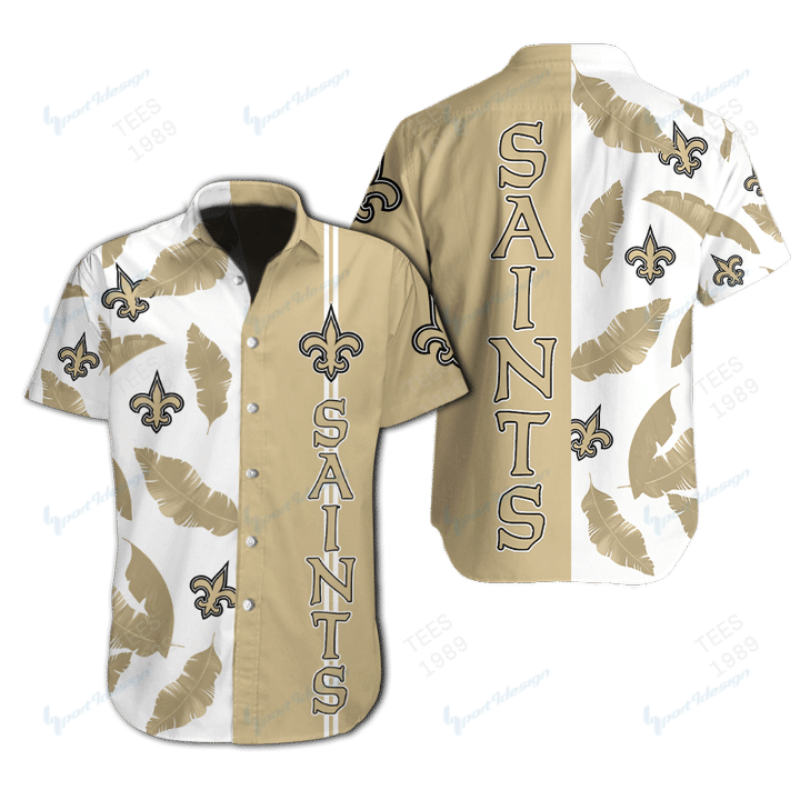 New Orleans Saints Hawaii Shirt & Shorts Bg68