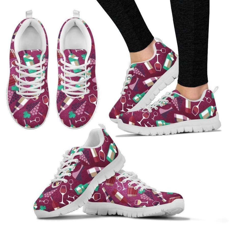 Wine Women’s Sneakers