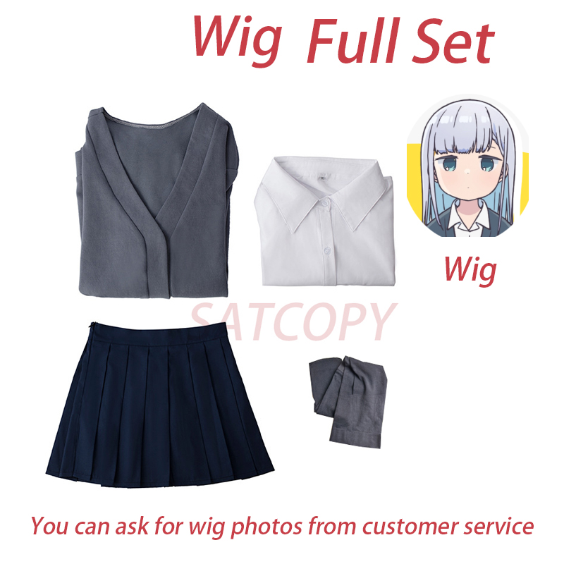 Aharen San Wa Hakarenai Cosplay Aharen Reina Costumes Anime Women School Uniform Halloween Wig Full Set Carnival alx