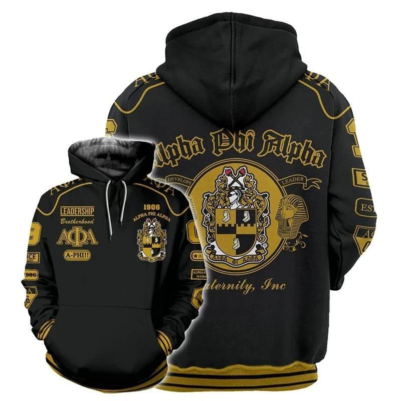 Fraternity Hoodie – Leadership Alpha Phi Alpha Pullover