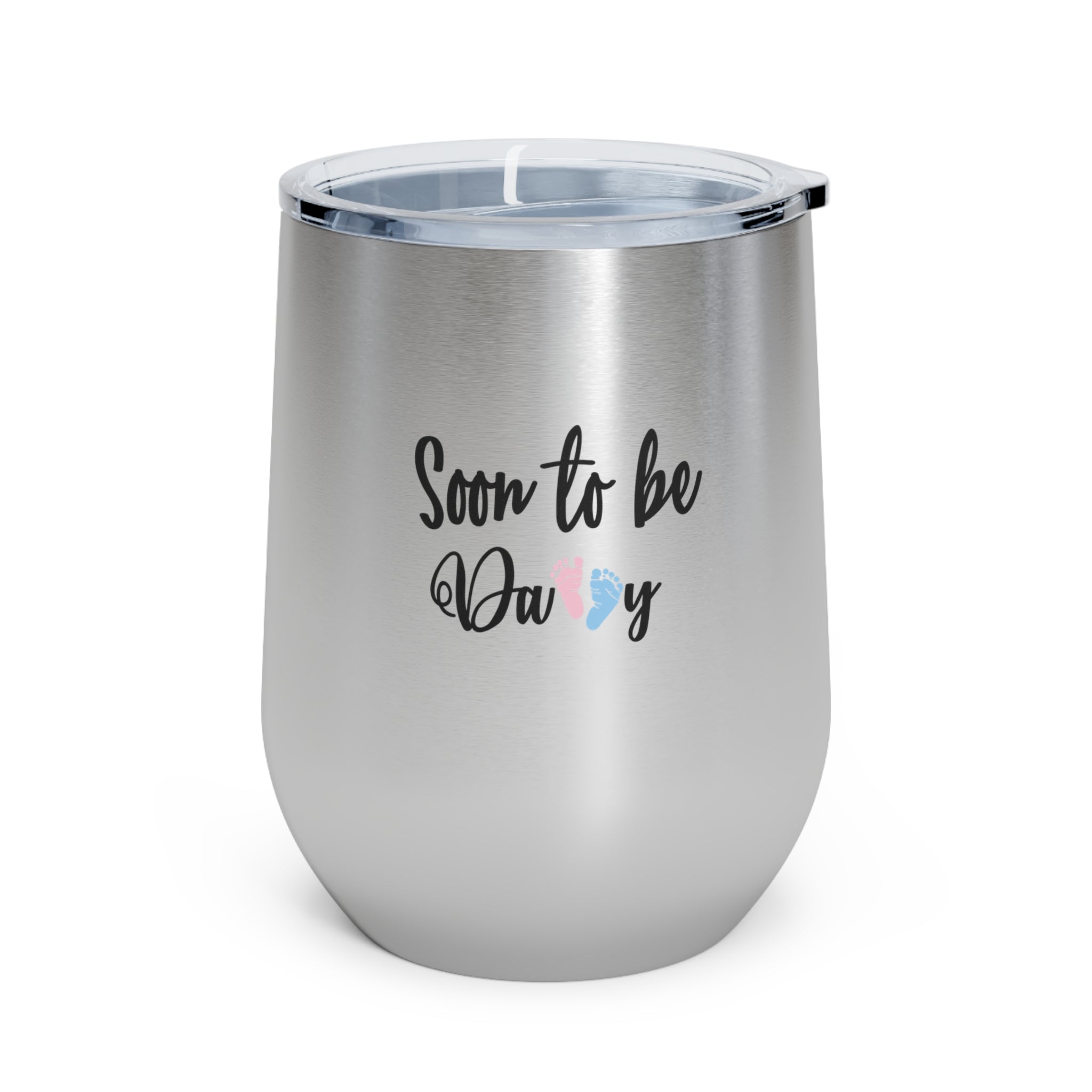 Soon To Be Mommy And Soon To Be Daddy 12Oz Insulated Wine Tumbler