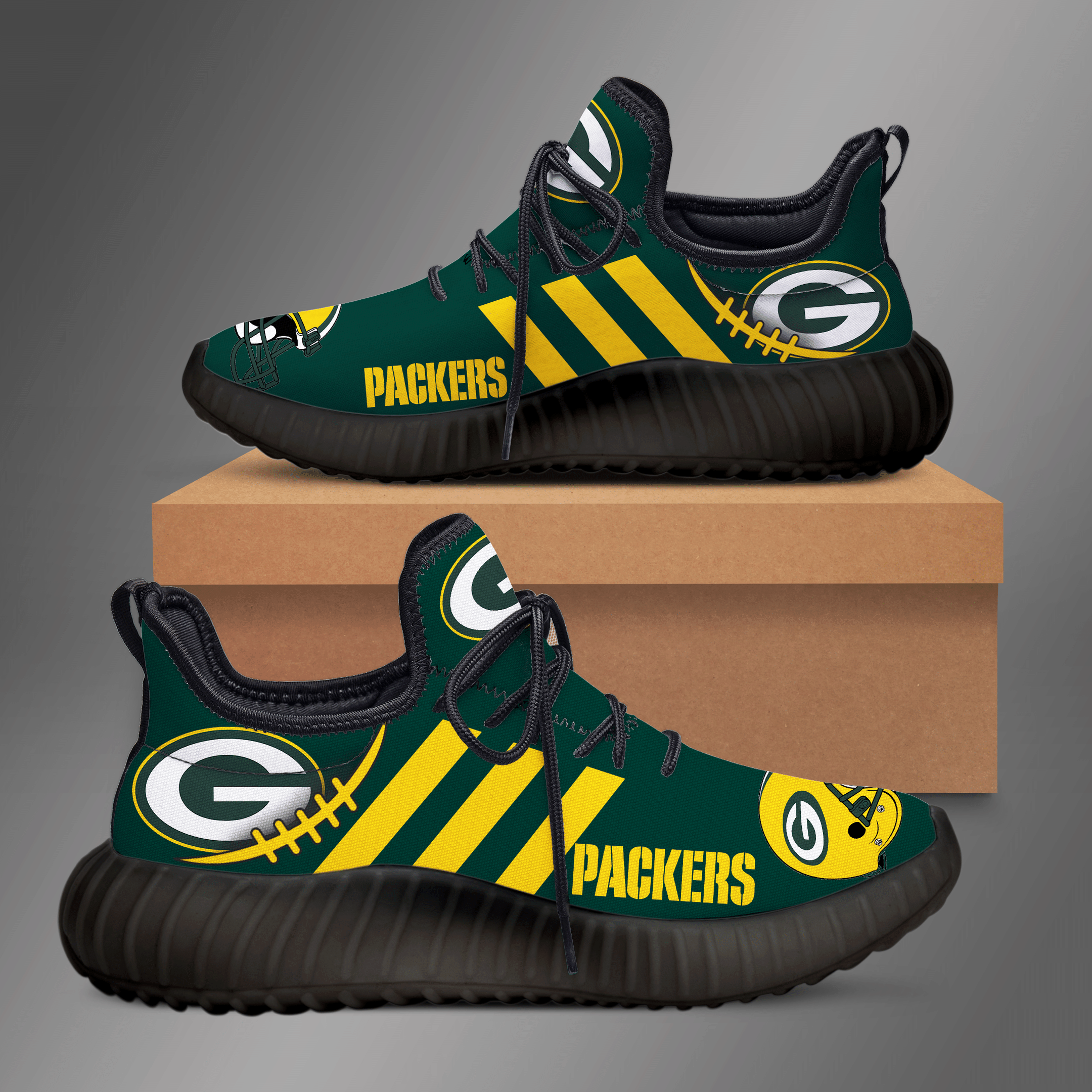 Green Bay Packers Yz Shoes – L4