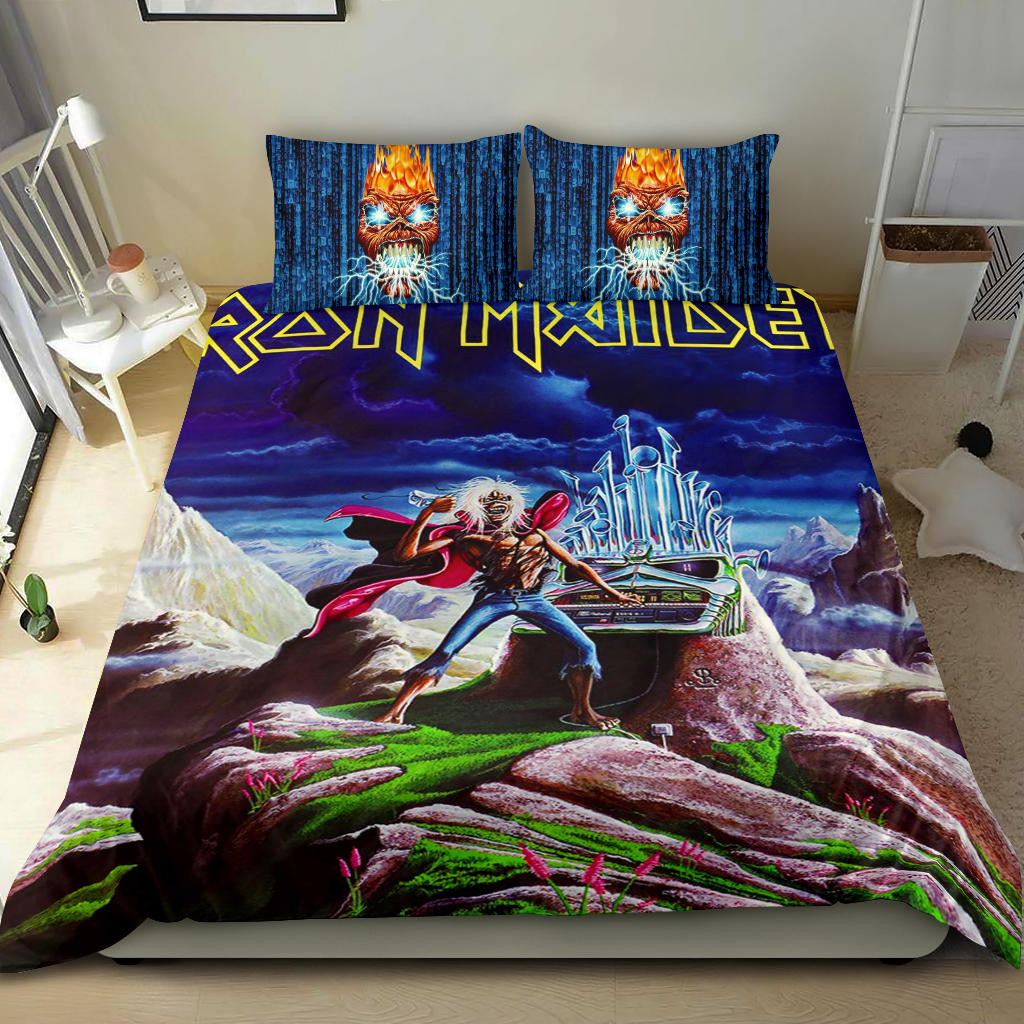 Iron Maiden Music Band 2 Bedding Set, Iron Maiden Duvet Quilt Bedding