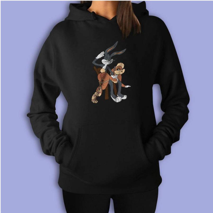 Bugs Bunny And Lola Women’S Hoodie