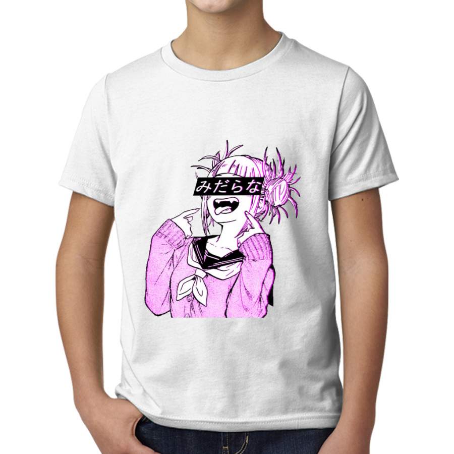 LEWD (PINK) – Sad Japanese Anime Aesthetic Young T-Shirt