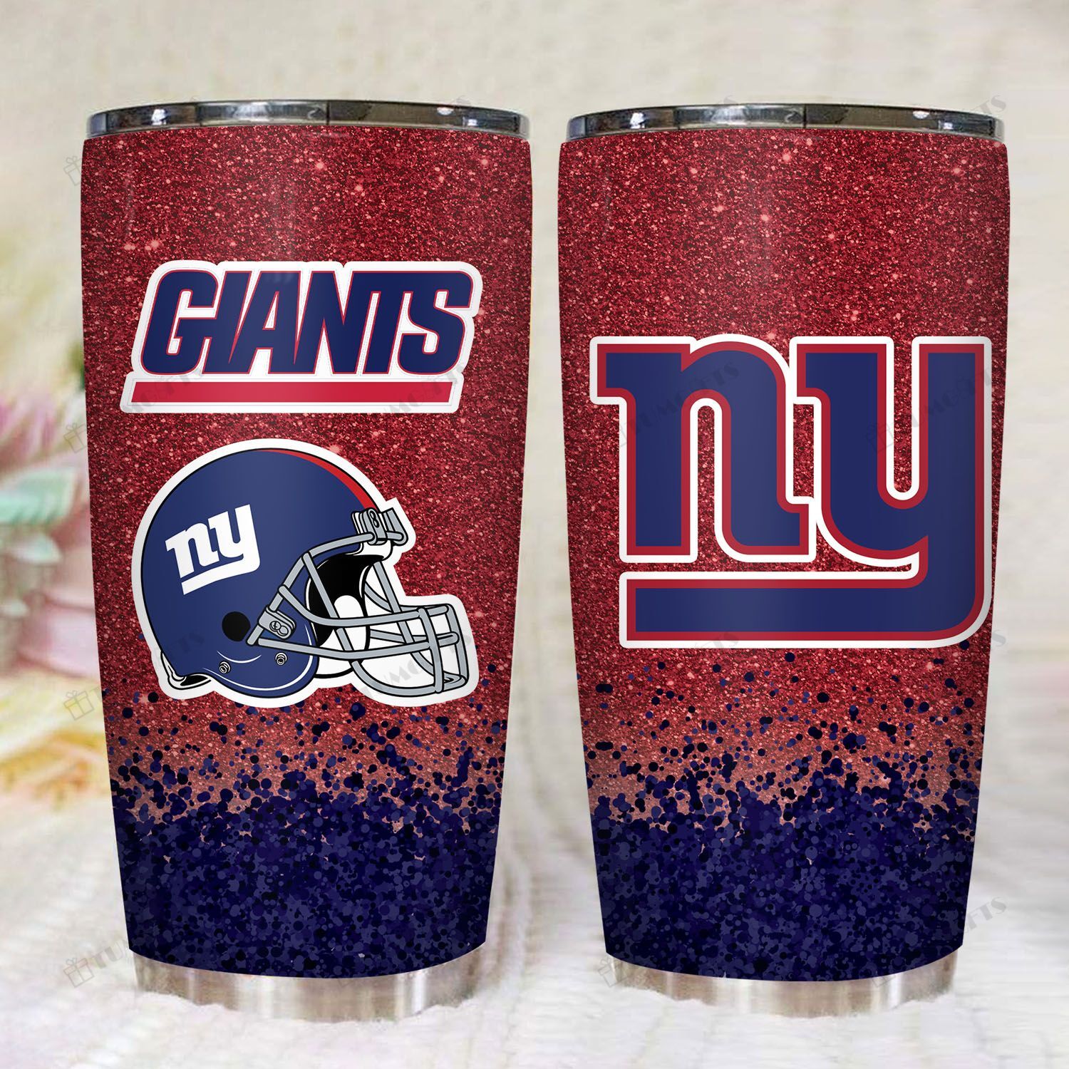 New York Giants American Football Team 20Oz Stainless Steel Tumbler