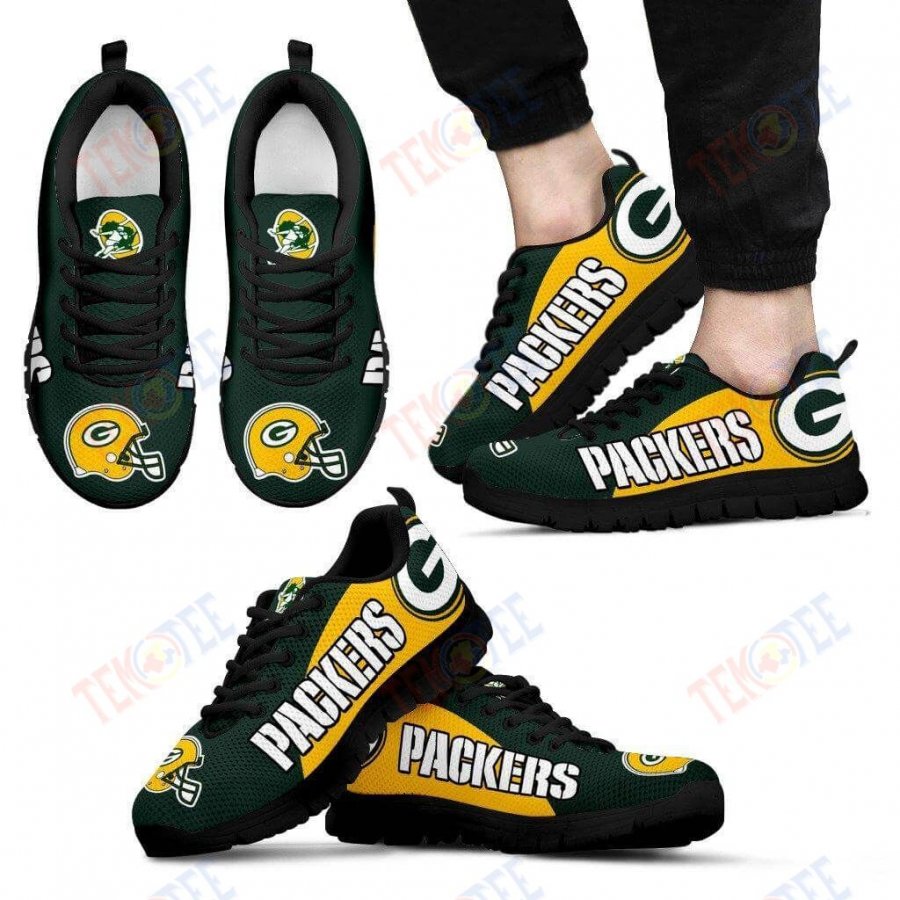 Mens Womens Green Bay Packers Sneaker Sport Shoes Sneakers Trending Brand Custom Running Shoes TDT476