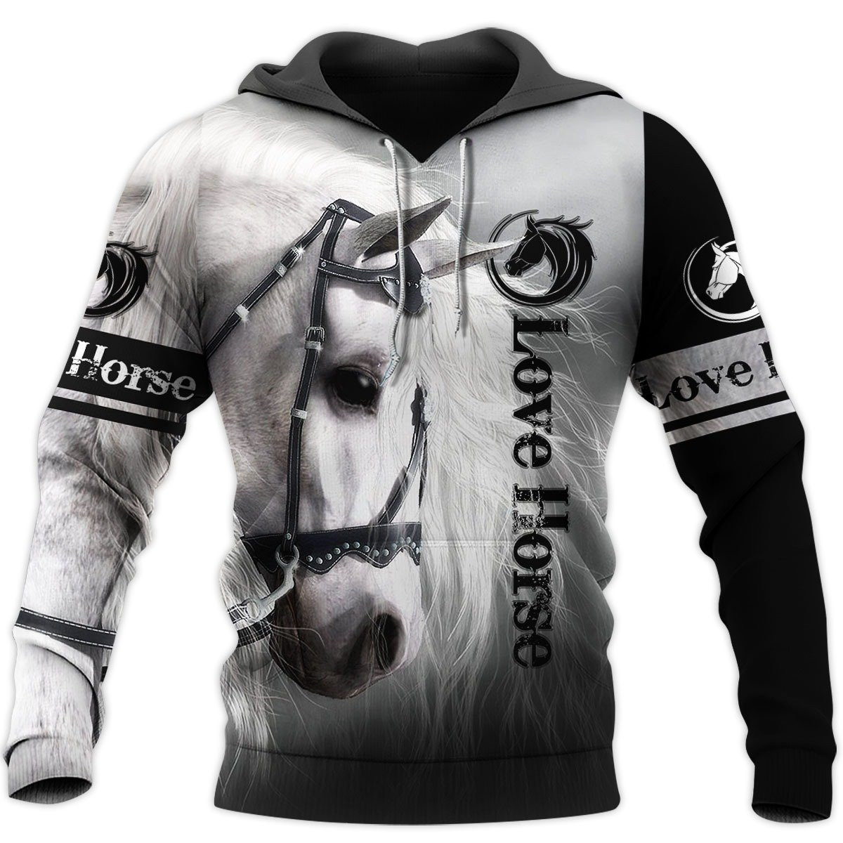 Love Horse 3D All Over Printed Shirts For Men And Women