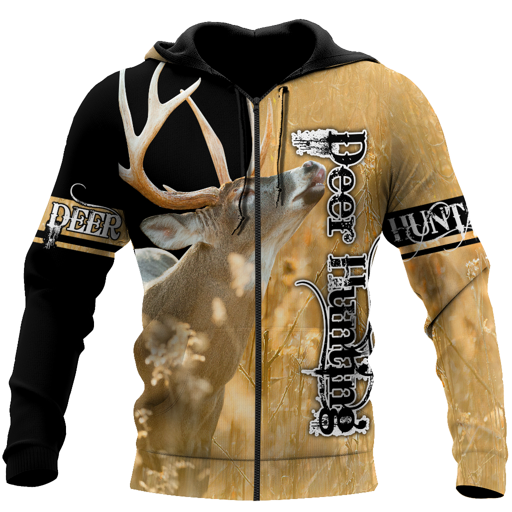 Premium Deer Hunting 3D Printed Unisex Shirts