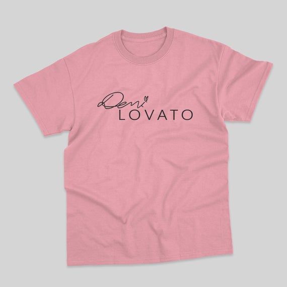 Demi Lovato Shirt Demi Lovato Demi Lovato Logo Shirt