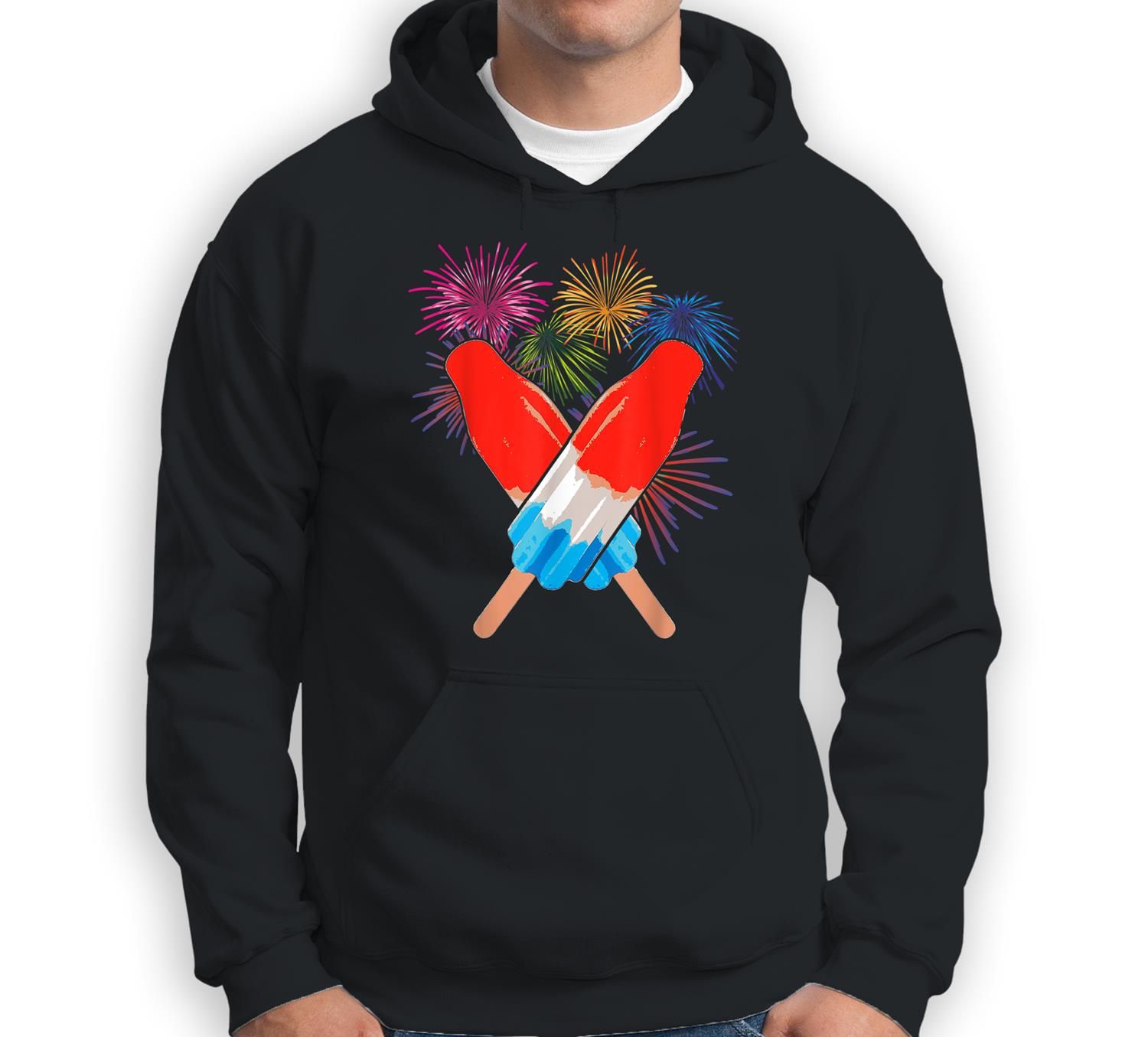Memorial Day 4Th Of July Holiday Patriotic Rocket Pop Sweatshirt & Hoodie