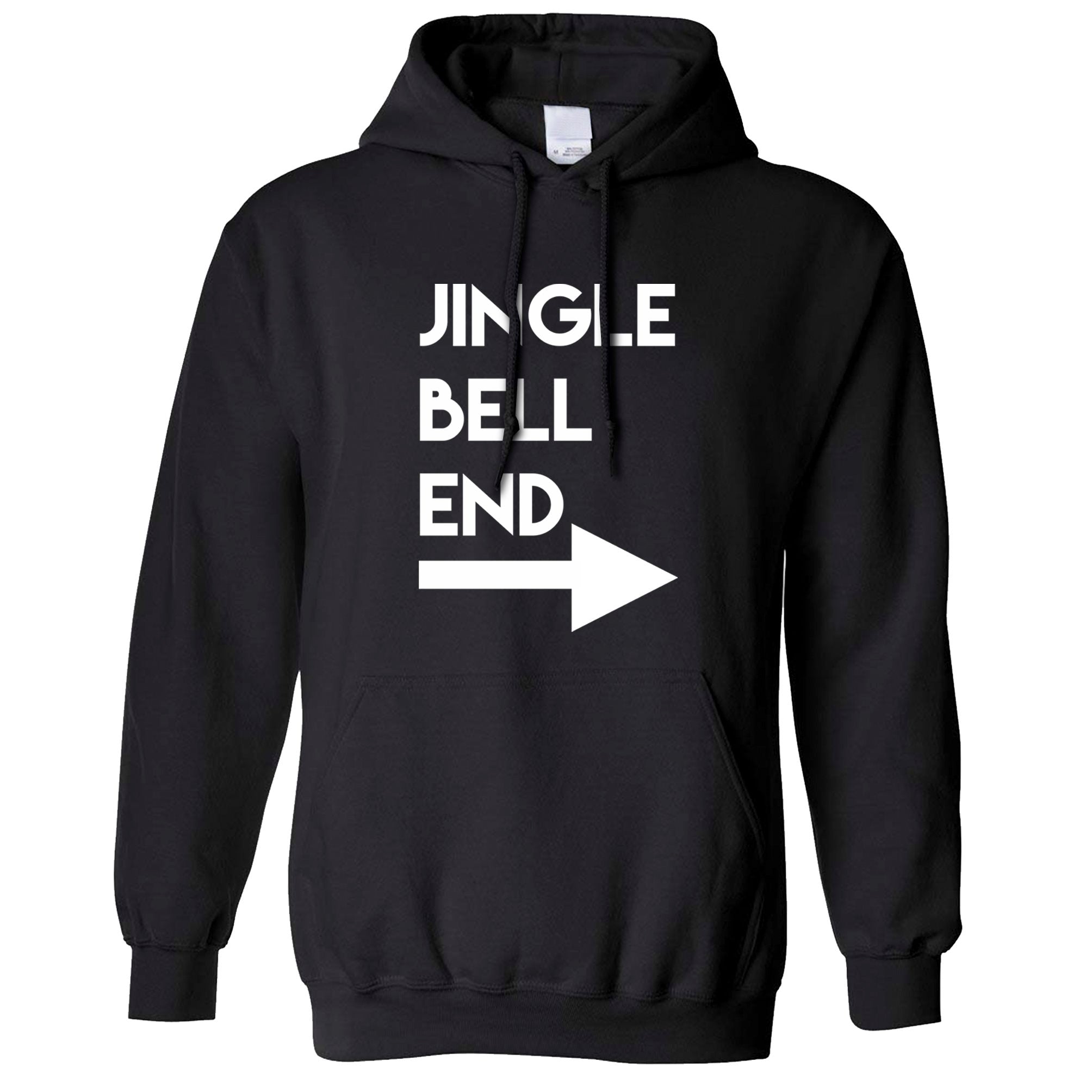 Jingle Bell End Rude Christmas Hoodie