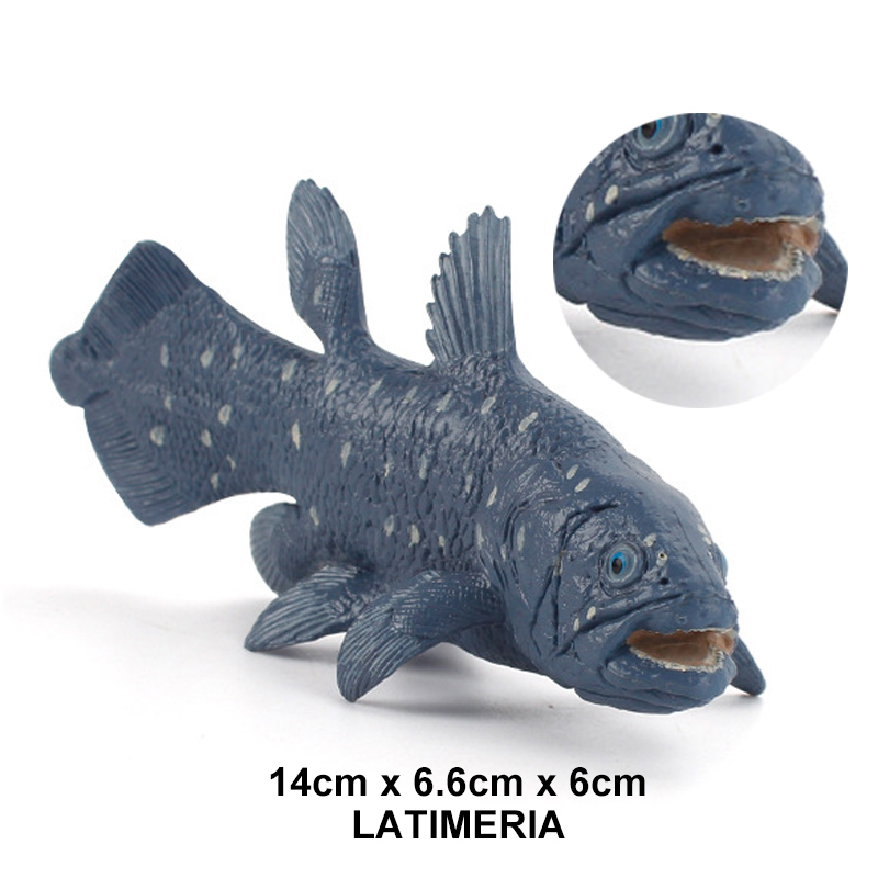 Savage Ocean Sea Life Helicoprion Goblin Shark Megalodon Whale Action Figure Aquarium Big Fish Animal Model Toys For Kids Gift alx