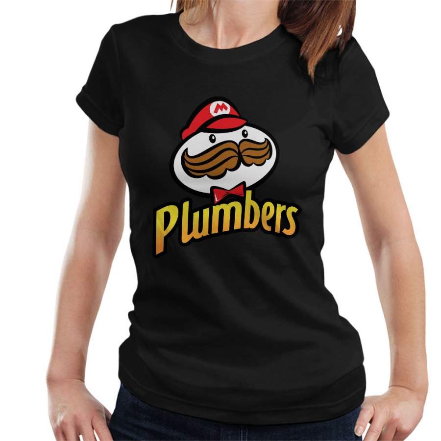 Super Mario Pringles Mario Women’s T-Shirt