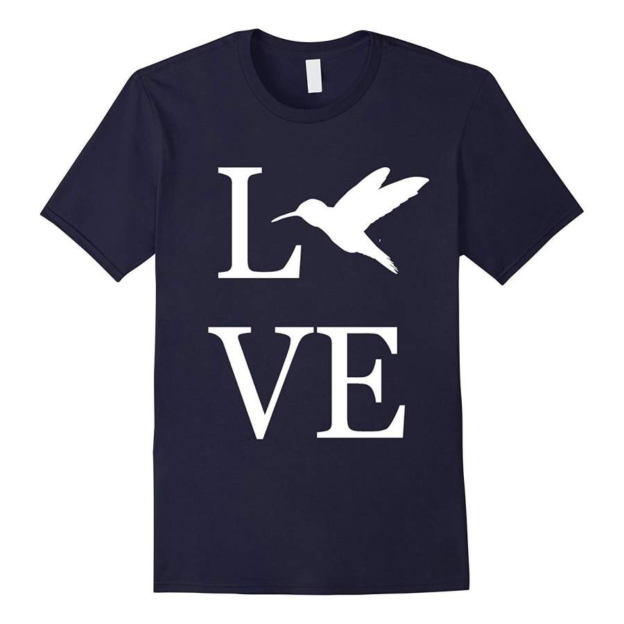 Love Hummingbird Shirt, I Love Hummingbirds Men’S Cotton T-Shirt