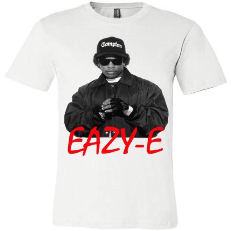 Eazy-E NWA Ruthless Records Eazy E Gangster Rap Hip Hop, v1, Canvas Unisex T-Shirt