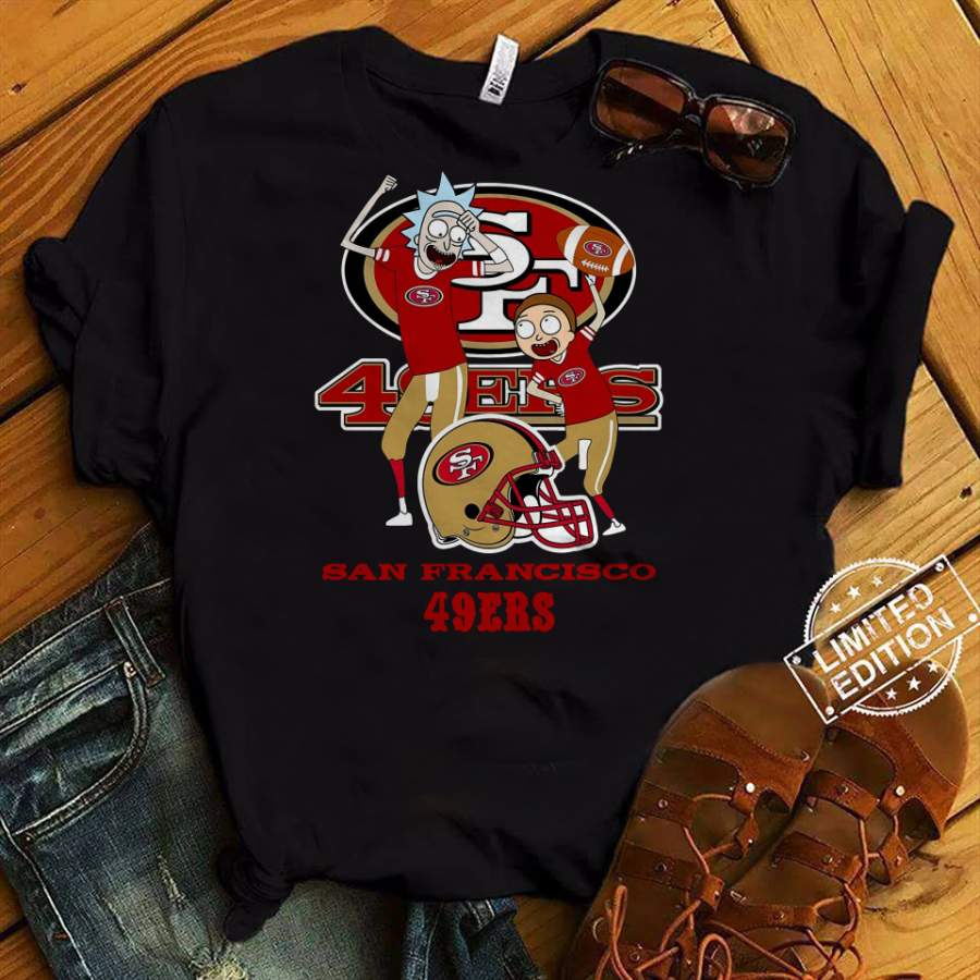 San Francisco 49ers Rick and Morty Shirt – Bestmreby Shop