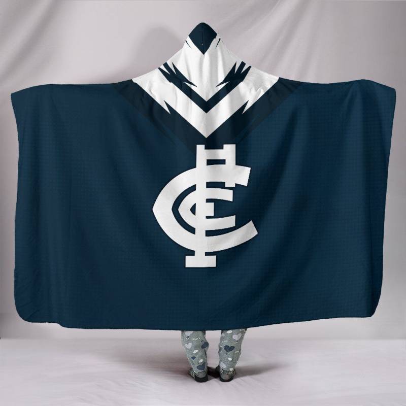 Carlton Football Club Hooded Blanket A15