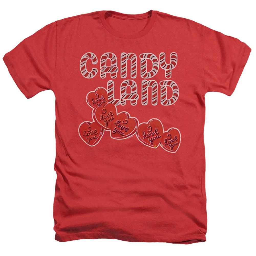 Candy Land I Love You – Men’S Heather T-Shirt