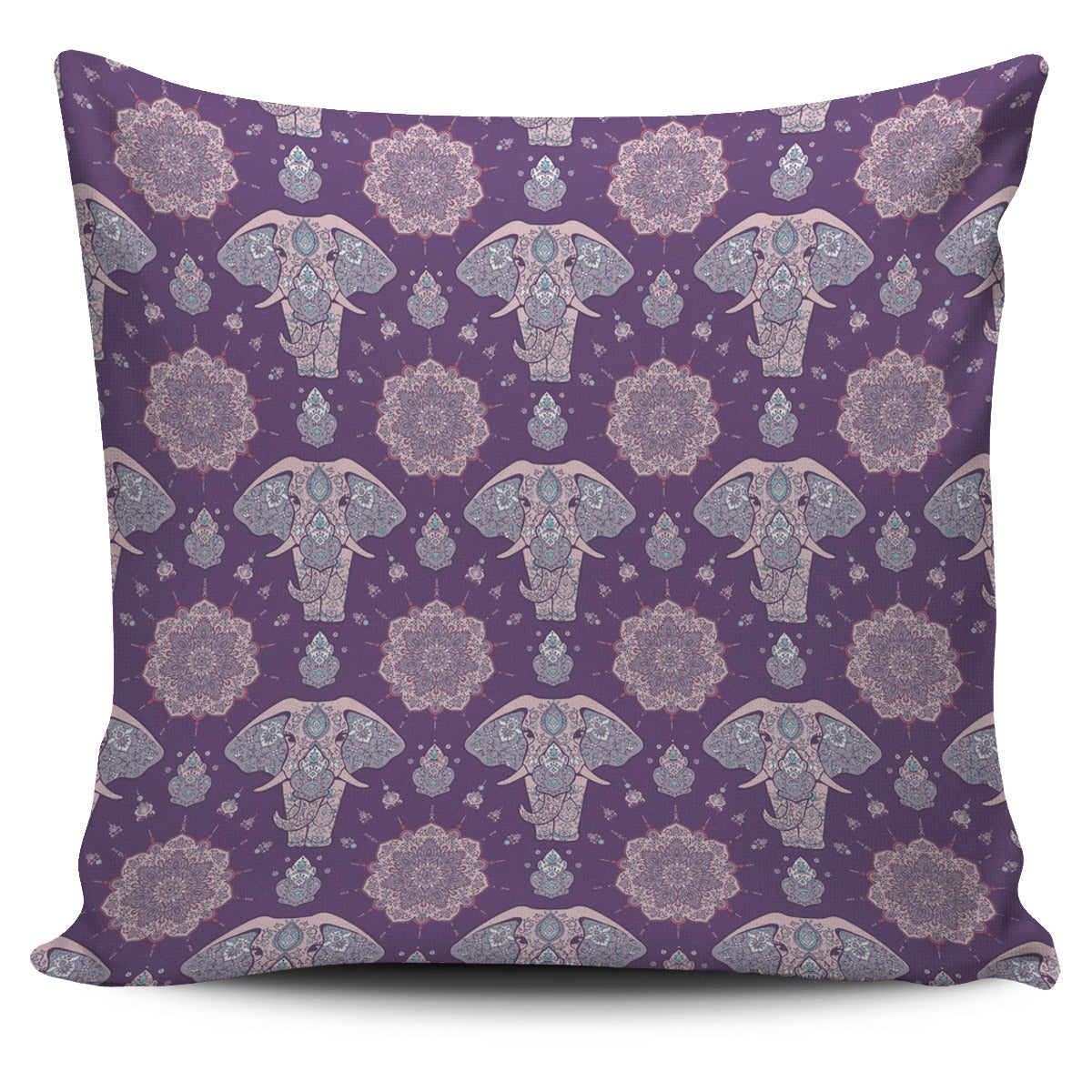 Zen Elephant Pillow Cover