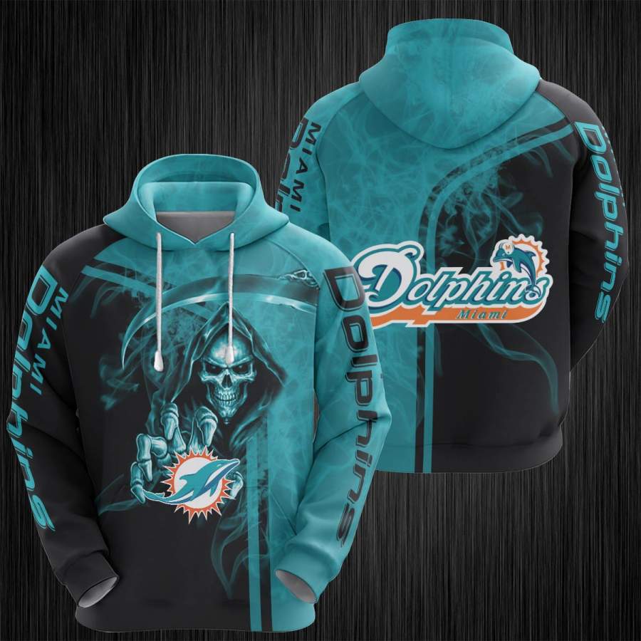 Miami Dolphin Hoodie Unisex 3D All Over Print