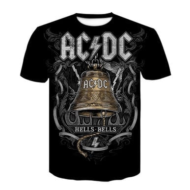 Acdc Rock Band T-Shirt 3D Print 5