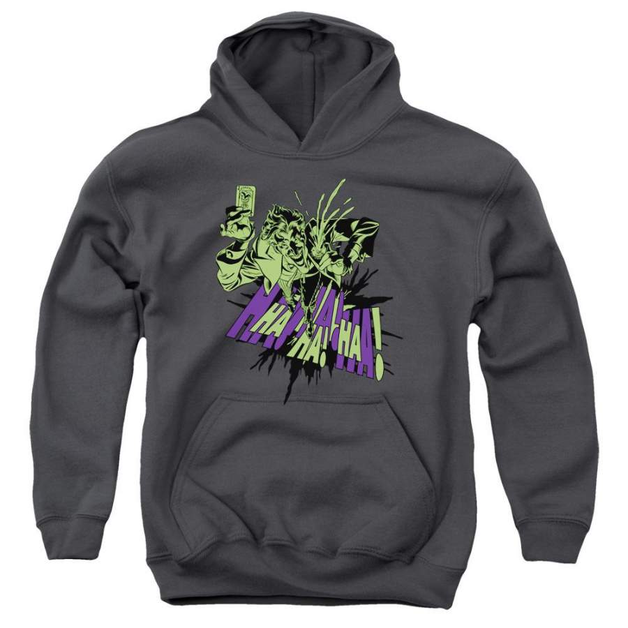 Batman – Smell My Flower Youth Pull Over Hoodie