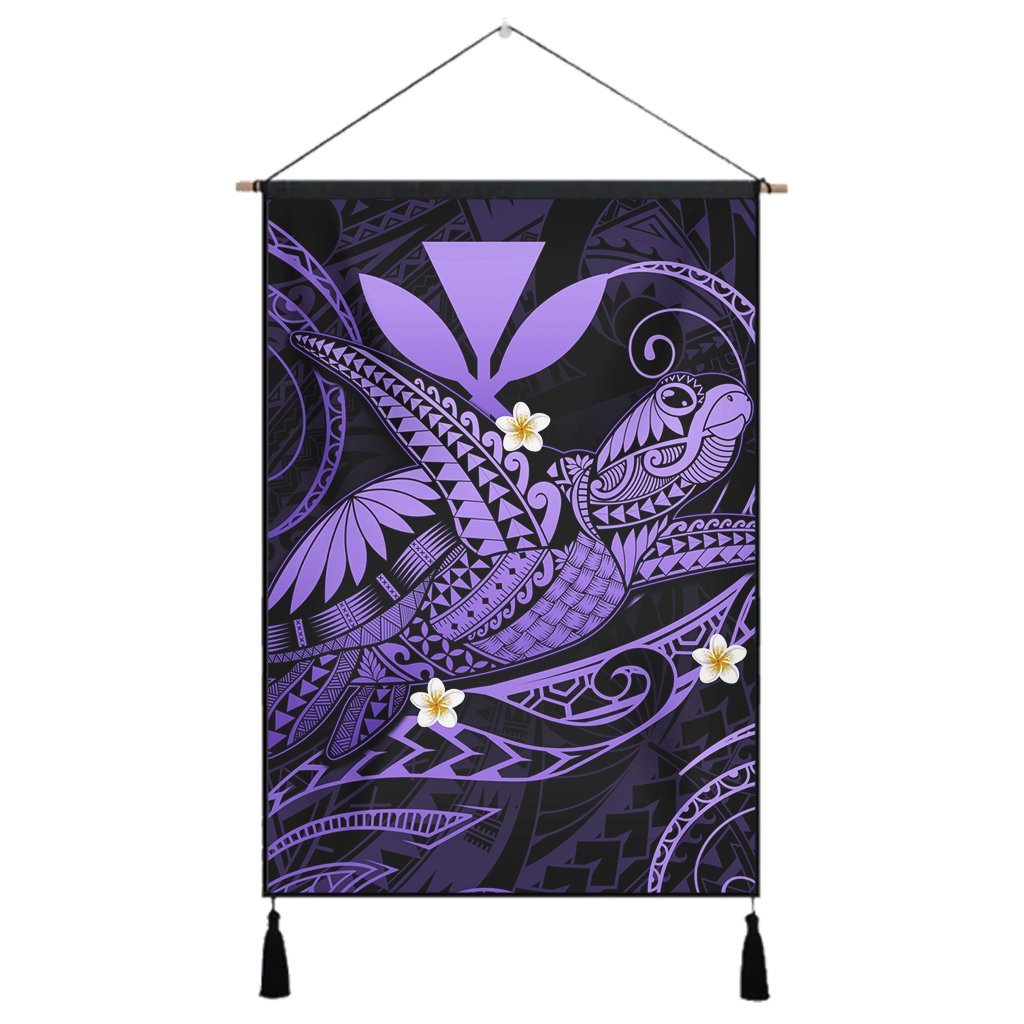 Hawaii Turtle Polynesian Hanging Poster - Nane Style Purple - AH - J4R ...