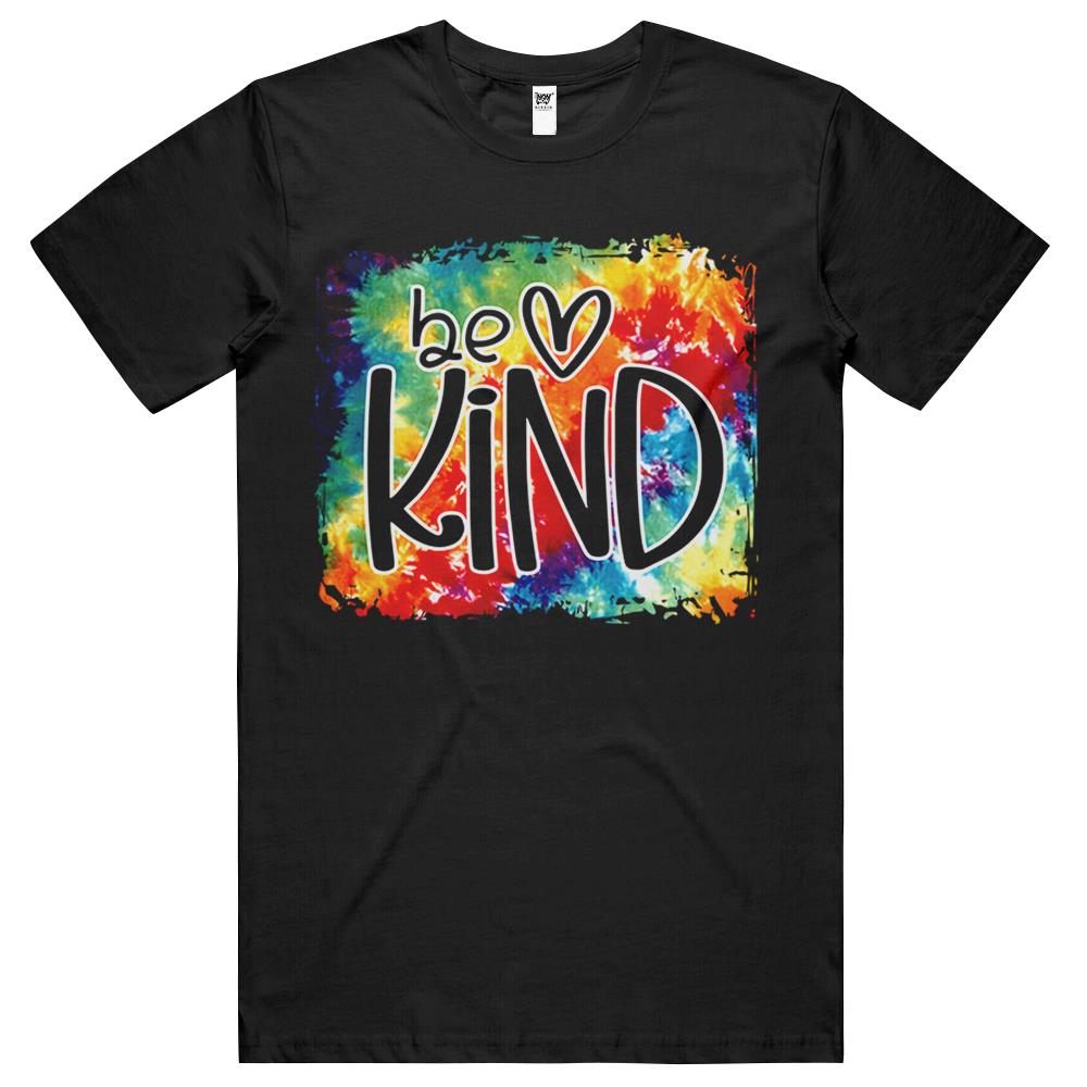 Be Kind Colorful Rainbow Cute Heart Love Kindness Boys Girls T Shirts