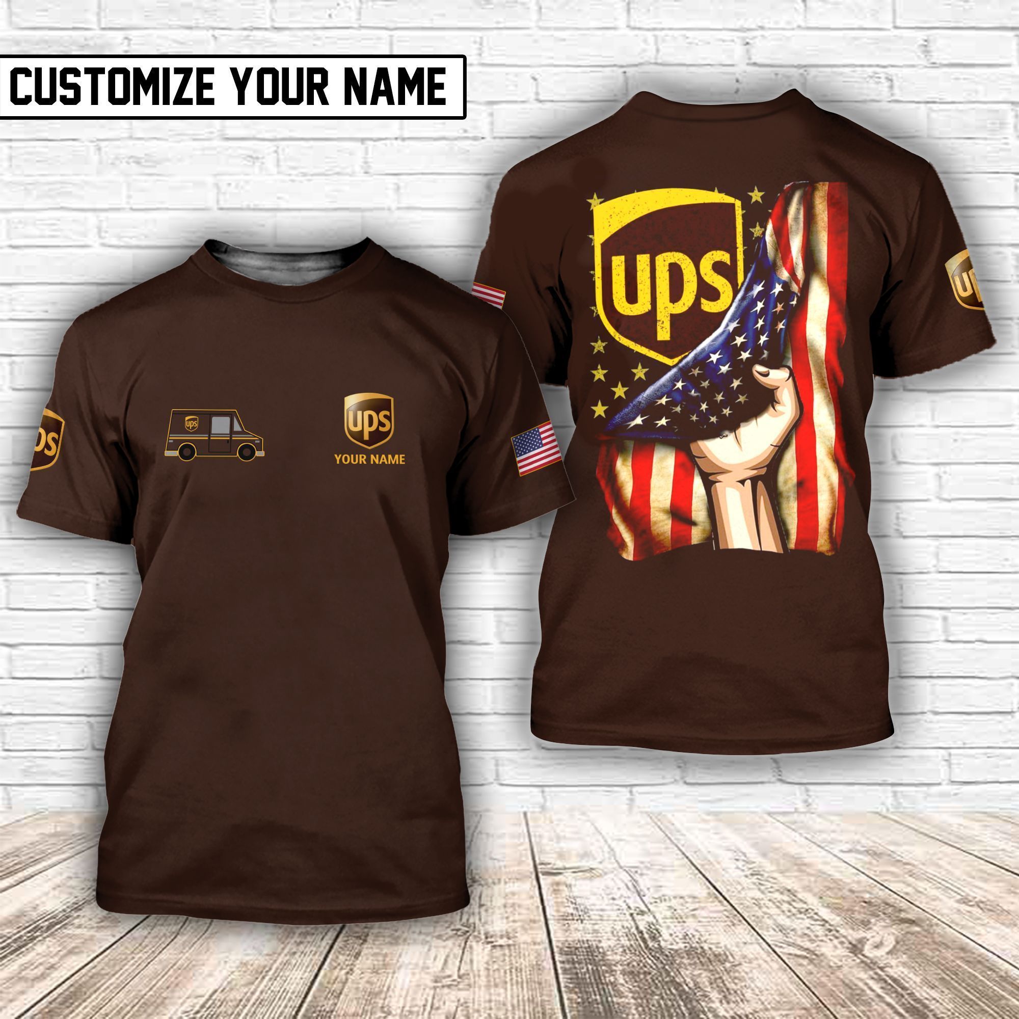 Ups T-Shirt Ver 12