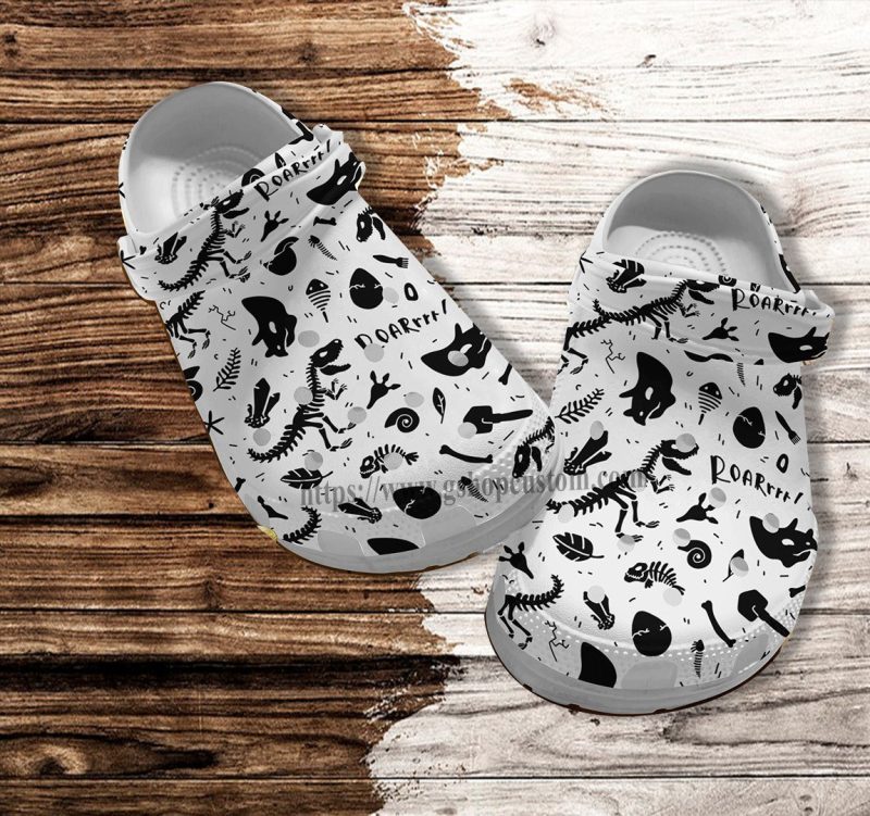 Dinosaur Roar Classic Clogs Shoes