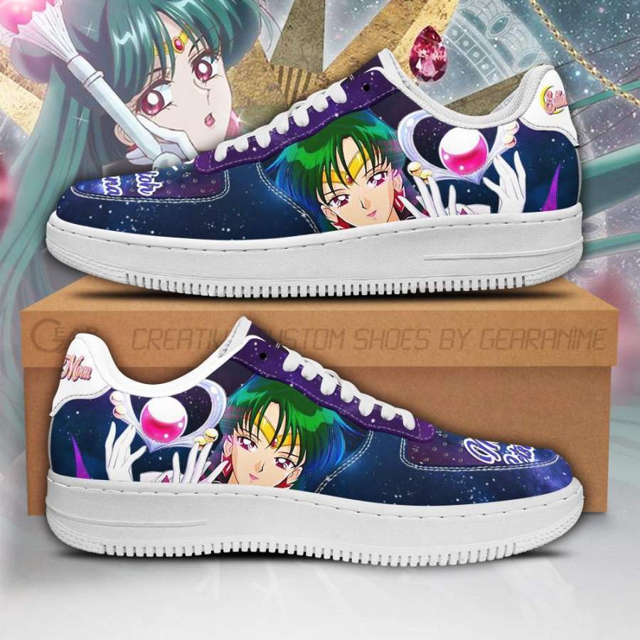 Sailor Pluto Air Sneakers Sailor Moon Anime Shoes Fan Gift PT04