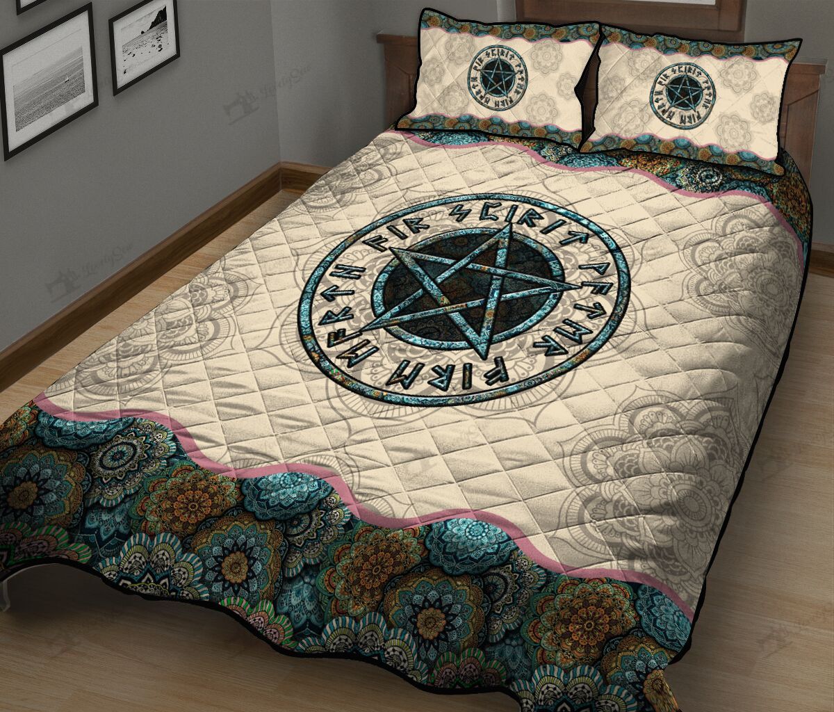 Wicca Quilt Bed Set & Quilt Blanket BIE20120502-BIQ20120502