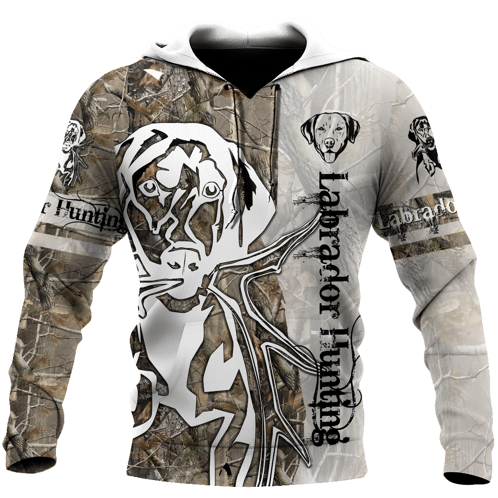 Camo Golden Retriever 3D All Over Print Hoodie  For Men Women