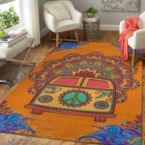 Hippie Orange Rug TTVNHOS DNNTVN