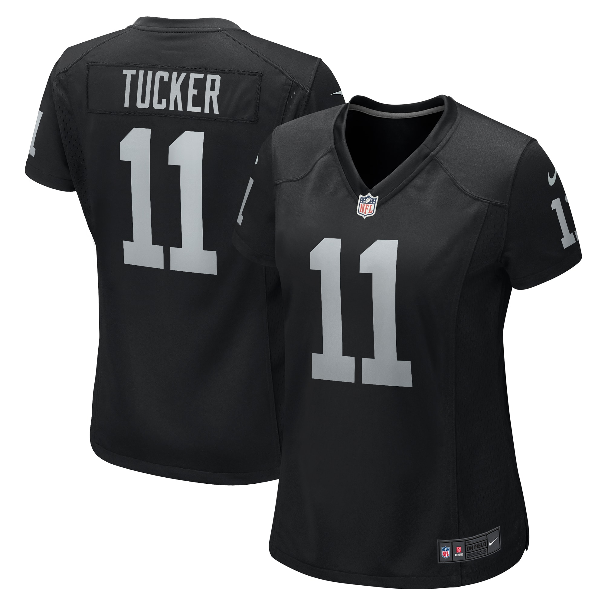 Tre Tucker Las Vegas Raiders Women's Team Game Jersey – Black