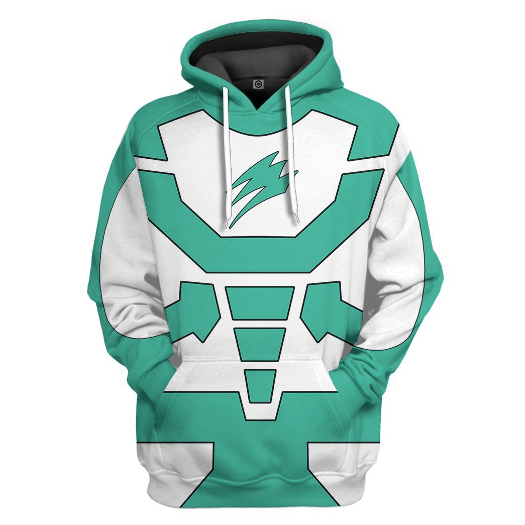 Gearhumans 3D Jungle Fury Elephant Power Ranger Tshirt Hoodie Apparel