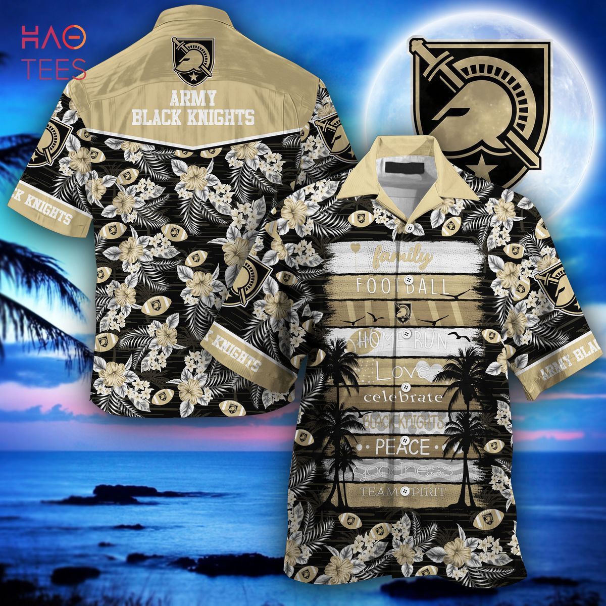 NCCA Army Black Knights Special Edition Hawaiian Shirt