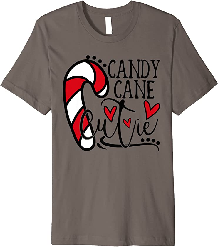 Candy Cane Cutie Christmas Vibes Merry Christmas Women Premium T-Shirt