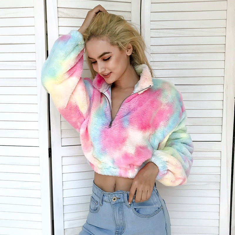 “Cotton Candy” Plush Long Sleeve