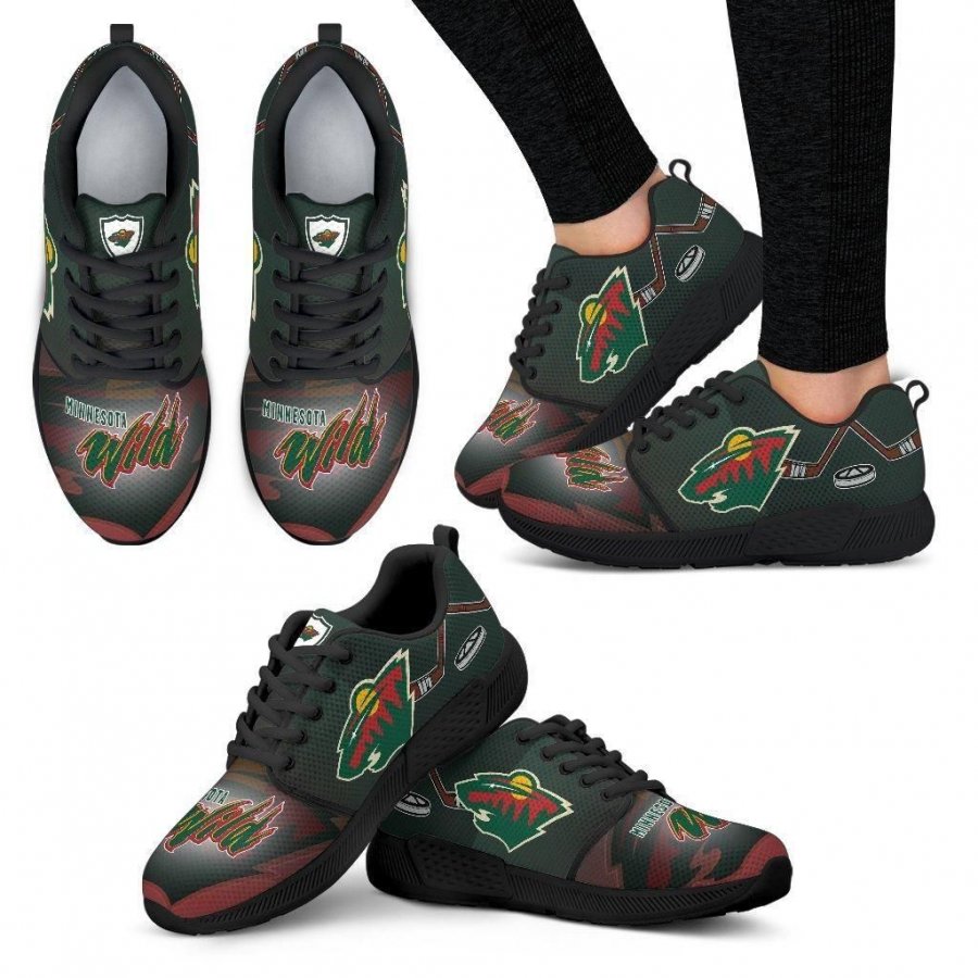 Awesome Minnesota Wild Running Sneakers For Hockey Fan #697