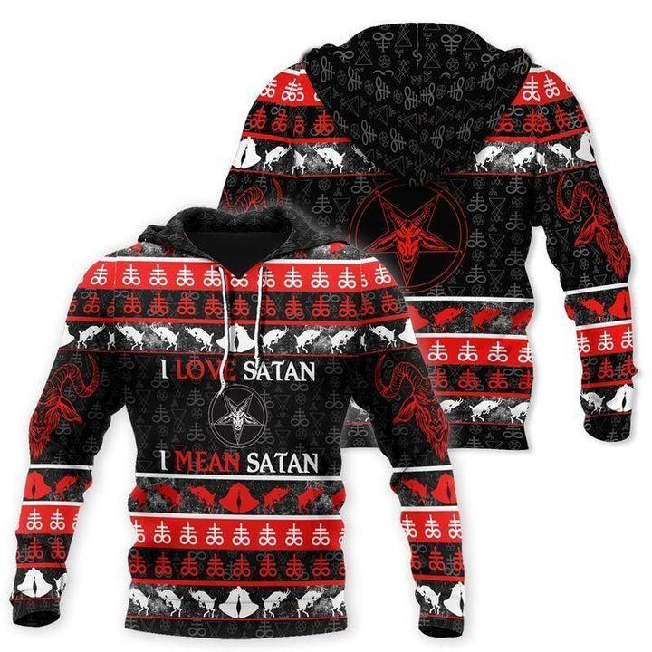 Satanic Tribal Red Ugly Christmas 3D All Over Print | For Men & Women | Adult | Ho2061