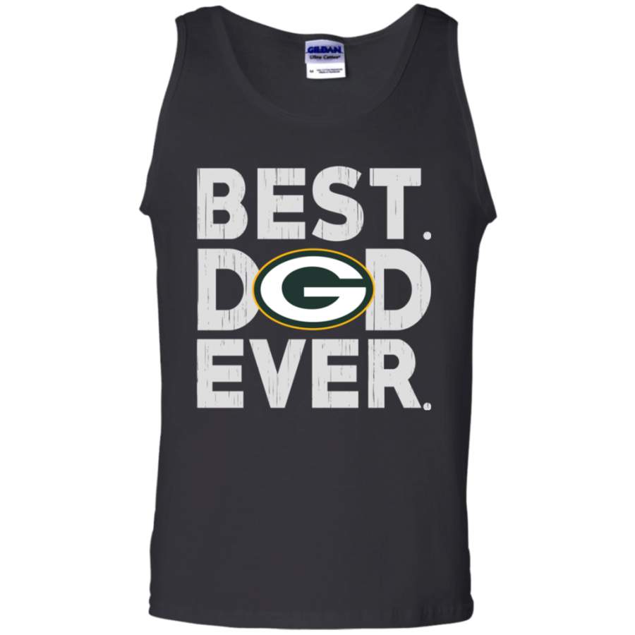 Perfect Best Dad Ever Green Bay Packers Father’s Day Shirt G220 Tank Top