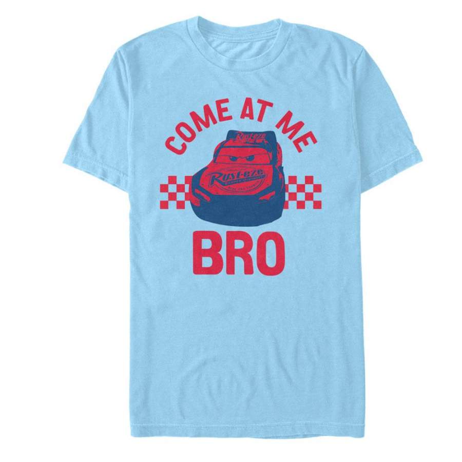 Cars Men’s Come at Me Bro  T Shirt Light Blue